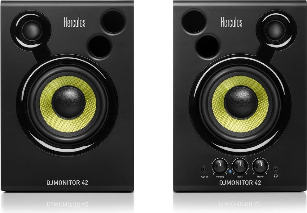 Boxa Hercules DJMonitor 42, 40W RMS, 80W PMPO, 4 inç, e zezë