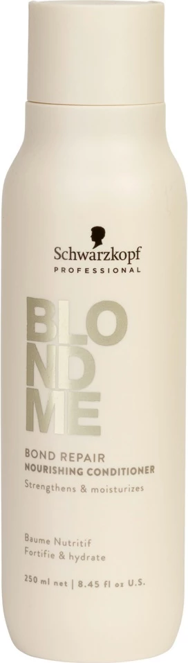 Kondicioner për flokë të verdha Schwarzkopf Professional BlondMe Bond Repair Nourishing Conditioner për femra 250ml