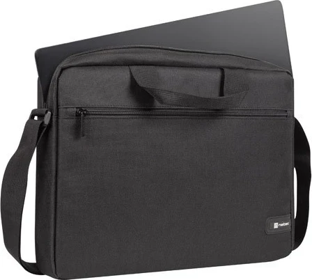 Çantë laptopi Natec Wallaroo 2 me maus, 15.6", të zeza