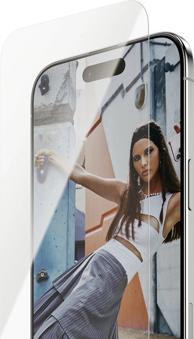 Mbrojtës ekrani PanzerGlass SAFE për iPhone, transparent