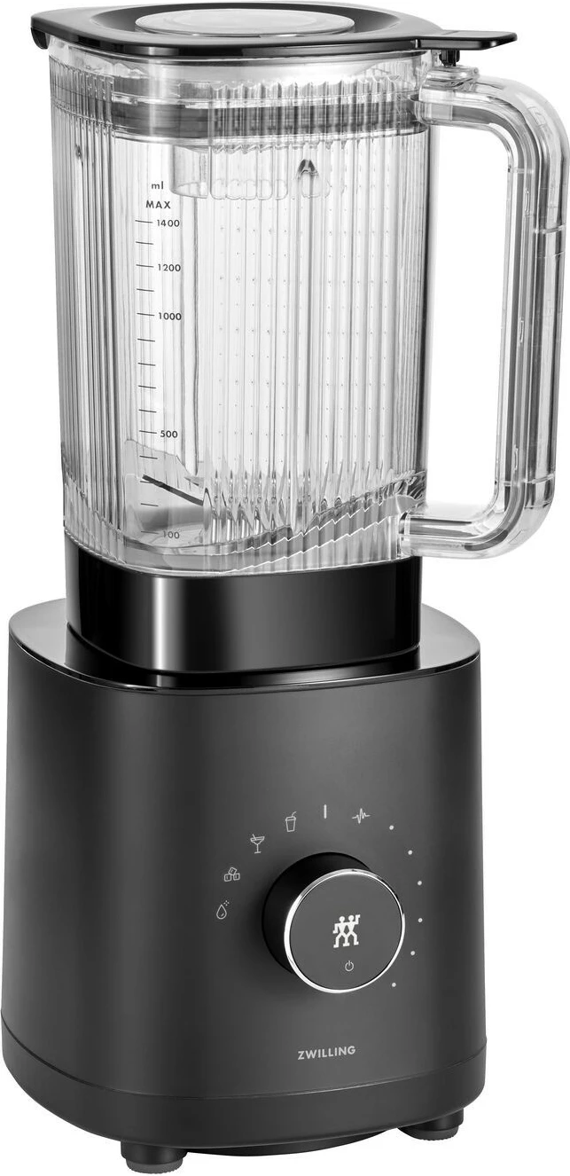 Blender për gatim Zwilling 53002-001-0, 1.4 L, funksion Pulse, thyerje akulli, 1200 W, e zezë