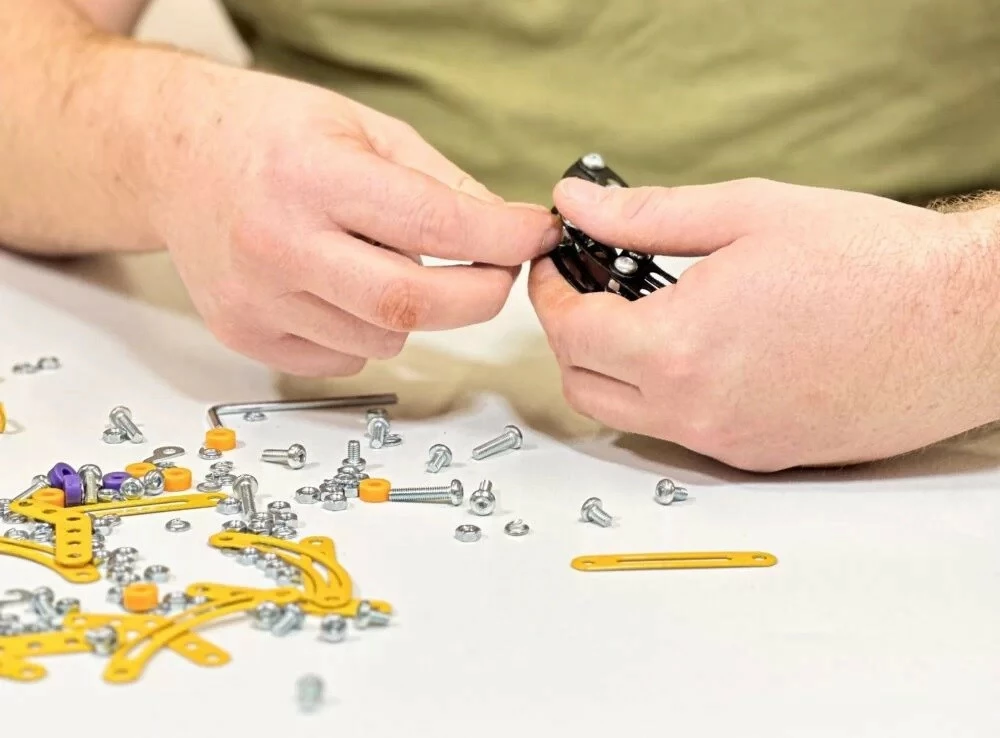 Set ndërtimi metalik Alexander Small Constructor Pterodactyl, 202 pjesë