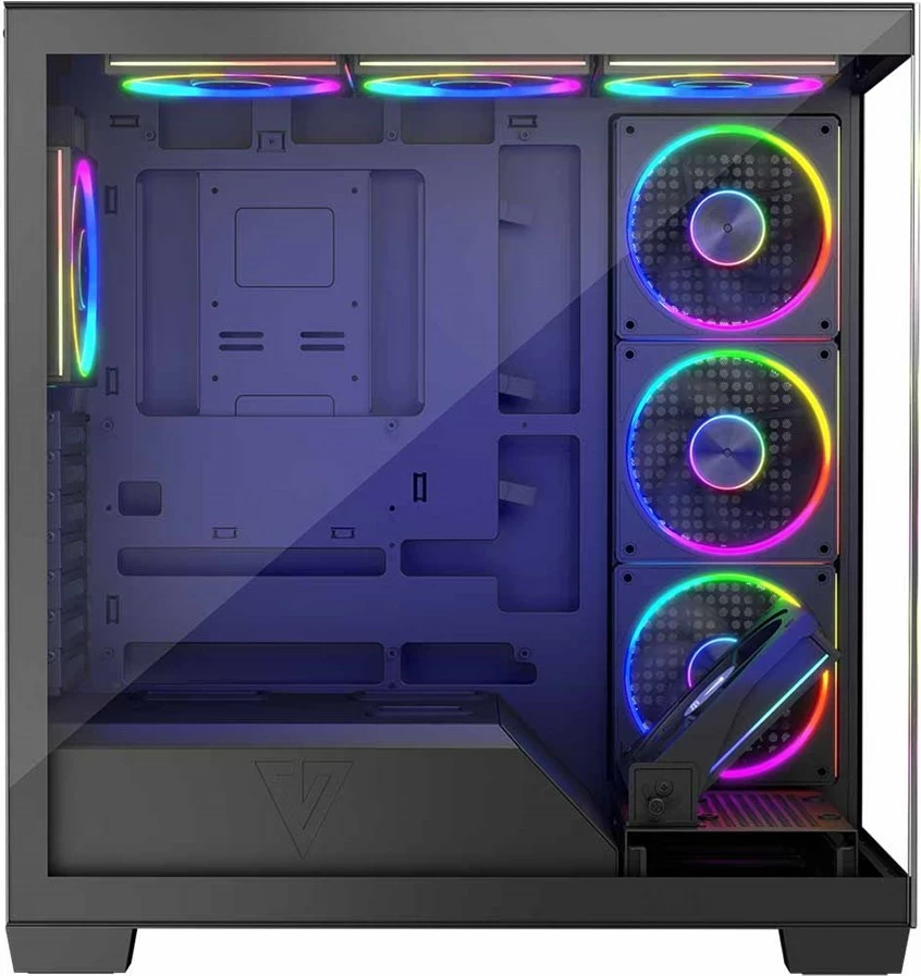 Kasë MODECOM Volcano Stellar ARGB MIDI, e zezë