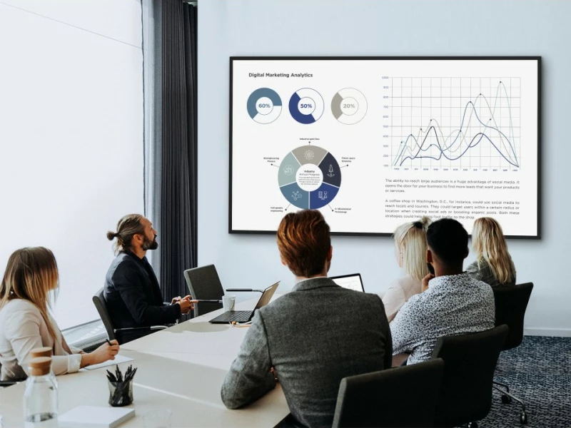 Ekran i madh Viewsonic CDE9830 98 inç, 4K Ultra HD, Android, HDMI/USB-C, i zi