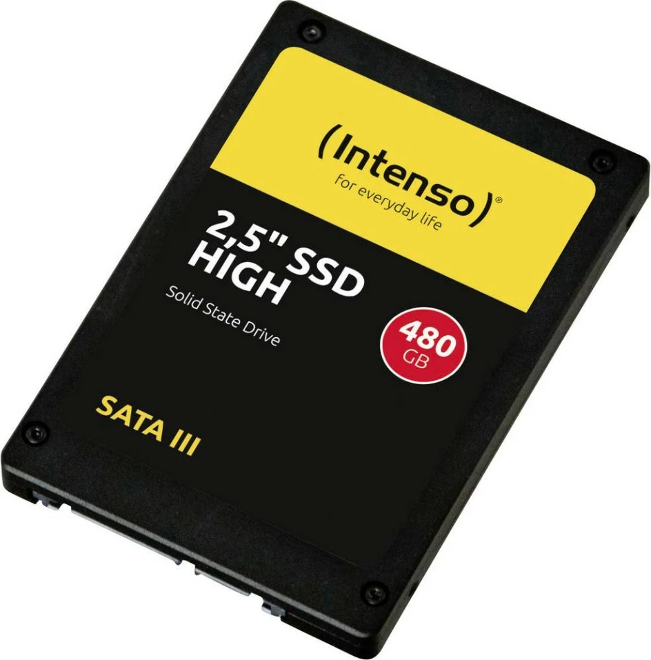 SSD Intenso High Performance 2.5", 480 GB, 520 MB/s, 6 Gbit/s, e zezë