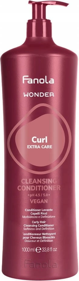 Kondicioner pastrues për femra Fanola Wonder Curl Extra Care, 1000ml
