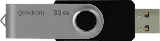 USB flash Goodram UTS2, 32 GB, type-A 2.0, e zezë / e hirtë