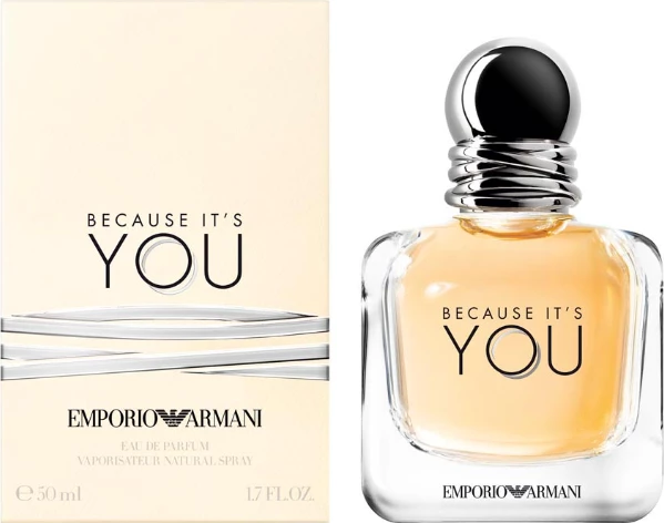 Eau de Parfum  Emporio Armani Because It's You, 50 ml