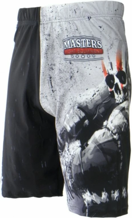 Pantallona sportive për meshkuj Masters, Stm-Warrior, të zeza me gri