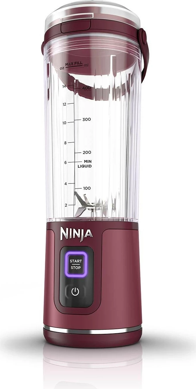 Blender portabel Ninja BC151, 0.53L, USB-C, i kuq