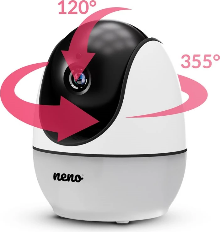 Monitor foshnje neno Ti Amo me ekran 5", funksion SOS, kamerë, bardhë