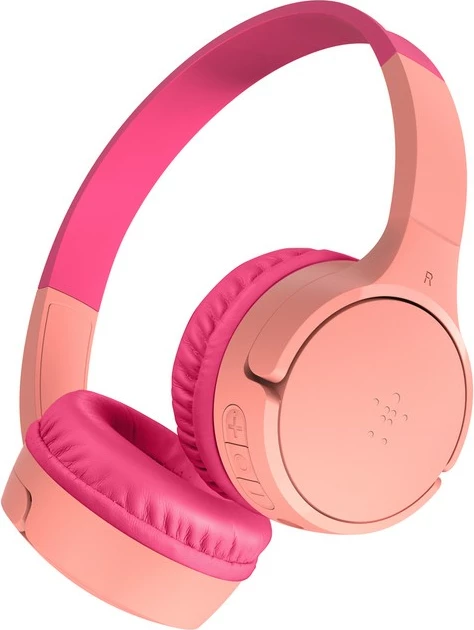 Kufje Belkin SoundForm Mini, Wireless, Calls/Music, Roze