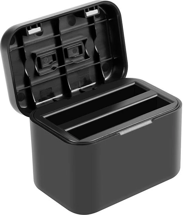 Kutí karikimi Puluz PU999B për Insta360 X4, për bateri e kartela memorie, e zezë