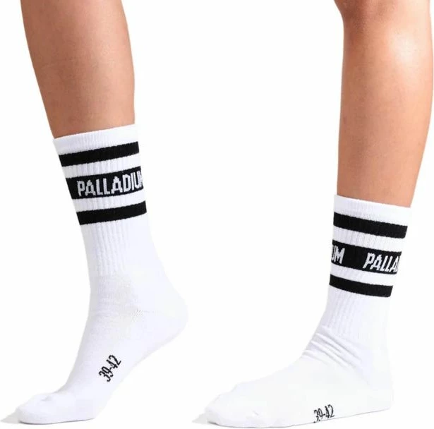 Çorape Palladium për meshkuj dhe femra, të bardha