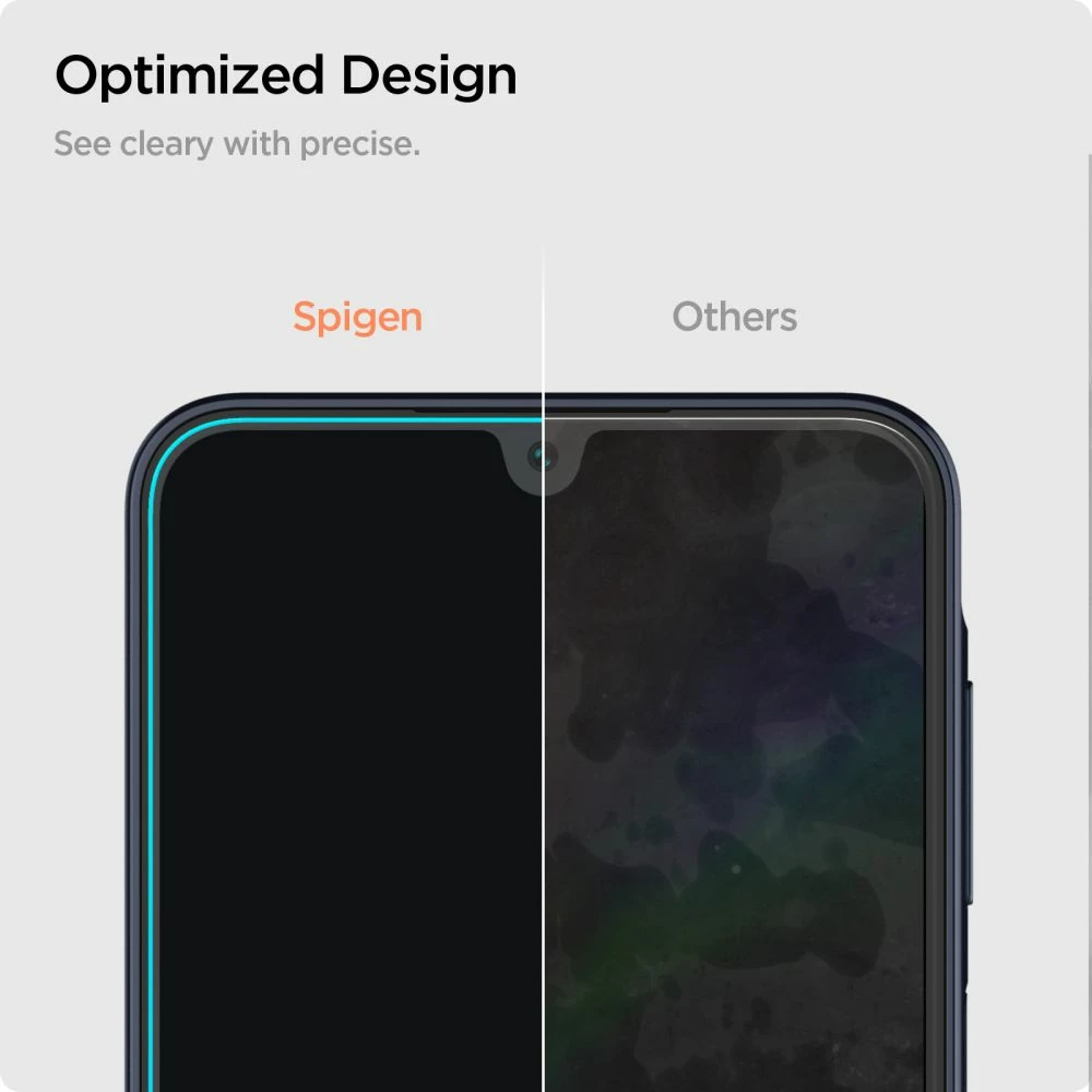 Mbrojtës ekrani xham i temperuar Spigen Glas.tR Slim për Samsung Galaxy A16 4G/5G, 2 copë, Transparent