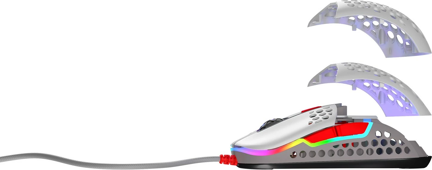 Maus Cherry XTRFY M42, Optik, USB Type-A, 16000 DPI, Multikolor