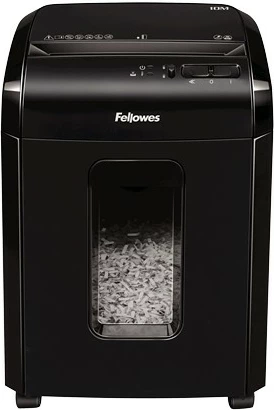 Shredder Fellowes Powershred 10M, Micro-cut, 19 L, zi