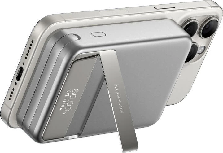 Powerbank magnetik EcoFlow RAPID 10000mAh, argjend