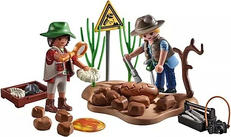 Set lodrash Playmobil My Life 71805 Archaeological Excavations, 41 pjesë
