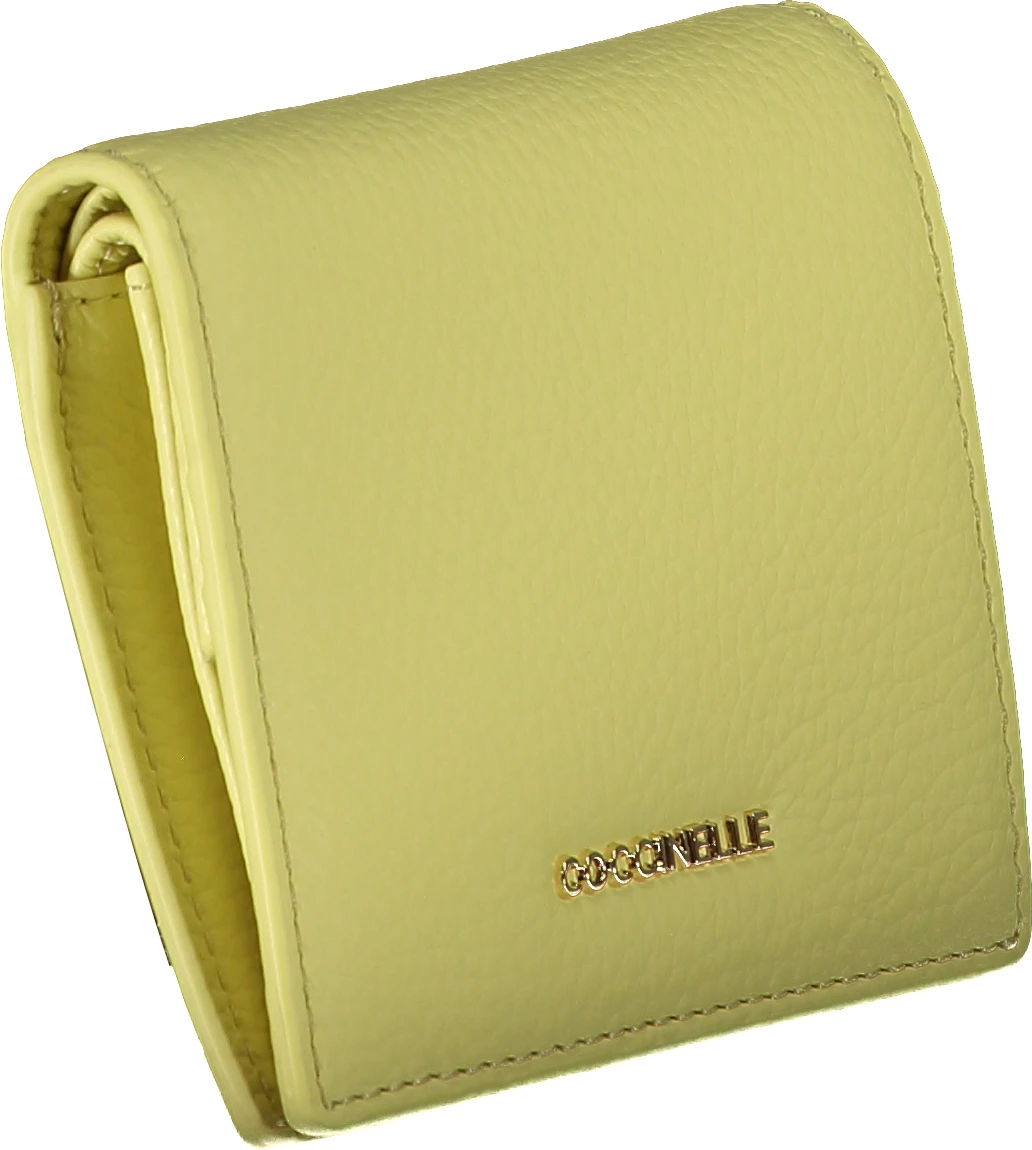 Portofol për femra COCCINELLE, e verdhë