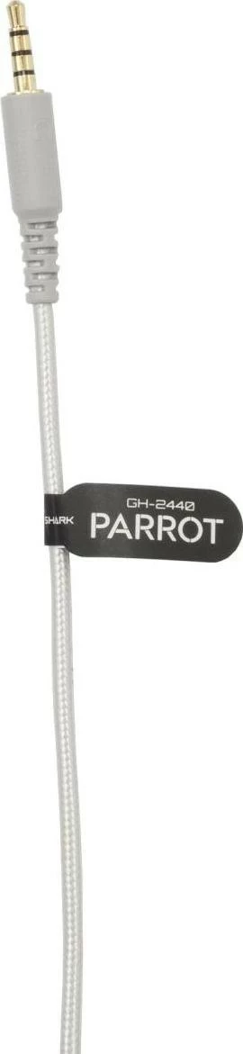 Kufje White Shark GH-2440 Parrot, me mikrofon, për gaming, bardhë/gri