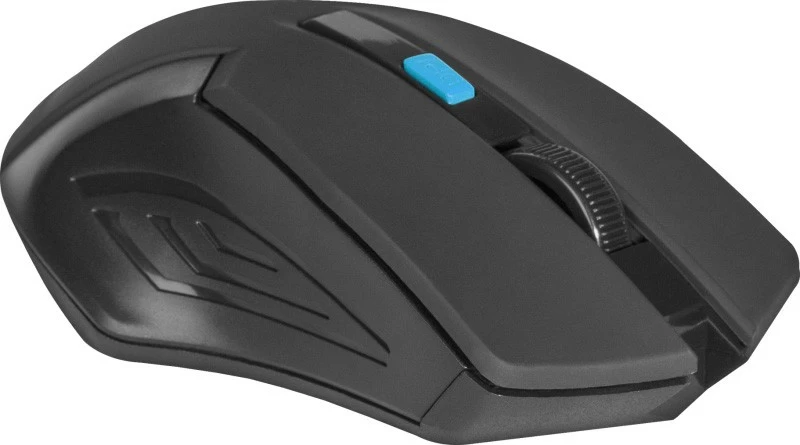 Maus wireless Defender ACCURA MM-275, 1600 DPI, 5 butona, USB, zi/blu