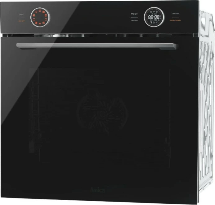 Furrë Amica ED6769BA+ S-TYPE, 72L, katalizë/avull, AirFry, e zezë