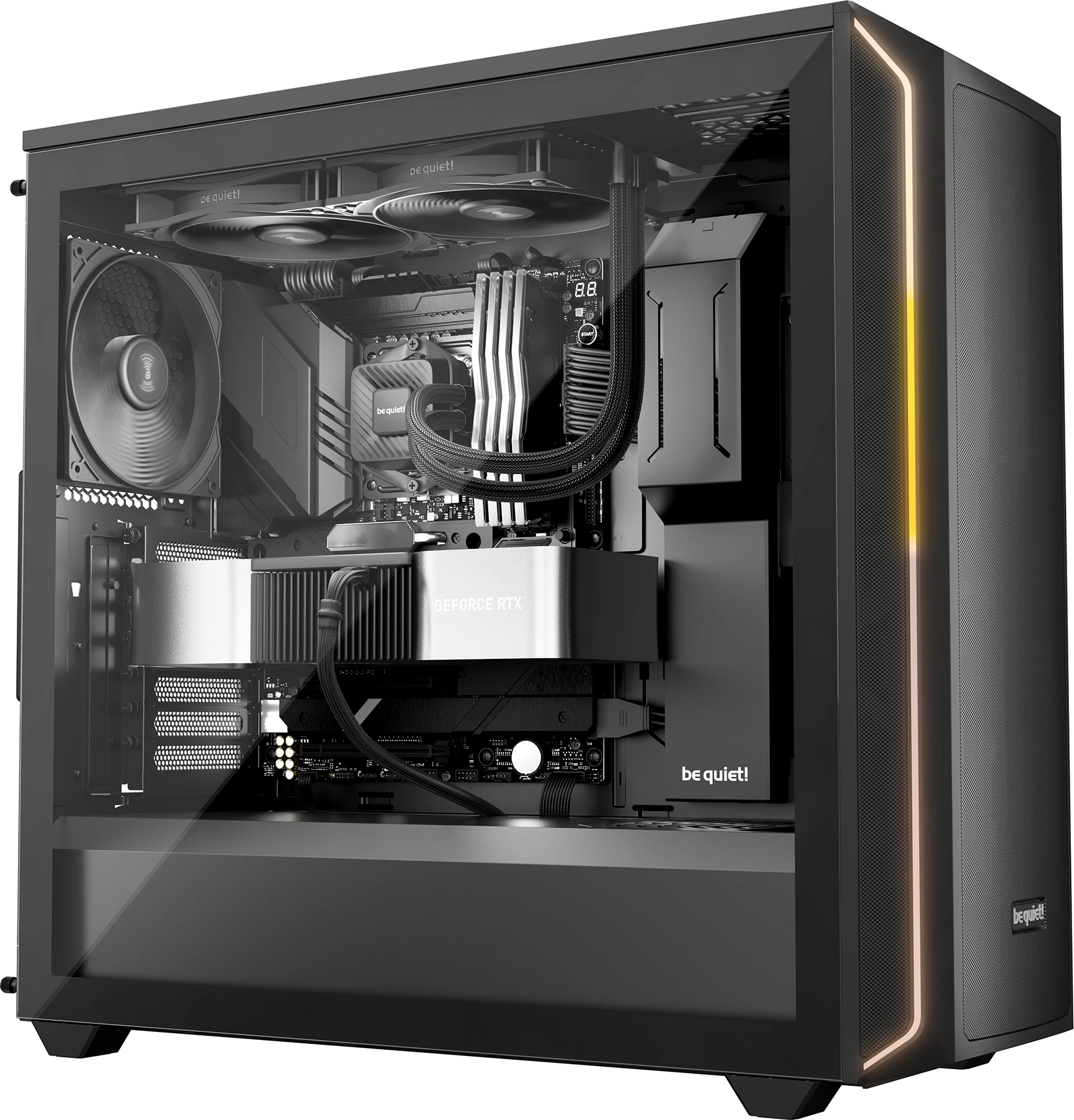 Ftohës uji CPU be quiet! PURE Loop 3 240mm, i zi