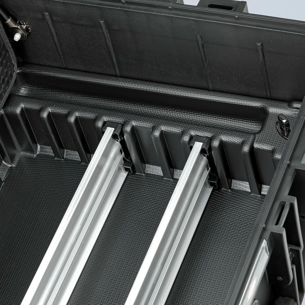 Kasë veglash Knipex 00 21 37, polipropilen, e zezë, rezistente ndaj pluhurit dhe ujit