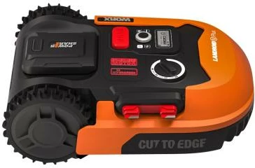 Kositëse robotike, Worx Landroid M700 Plus WR167E, deri 700 m², zezë/portokalli