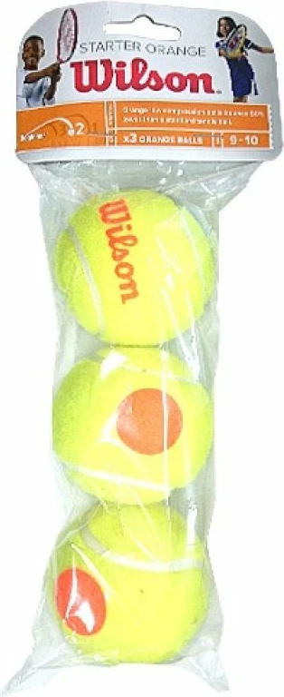 Topa tenisi për fëmijë Wilson, të verdhë-portokalli