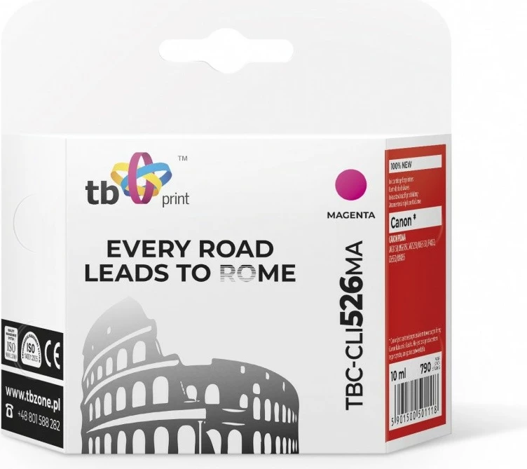 Toner TB Print TBC-CLI526MA për Canon, Magenta