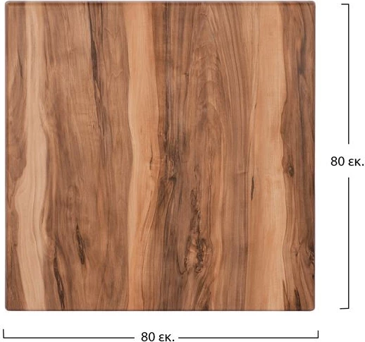 Sipërfaqe Tavoline 525 Werzalit 80x80 Indian Sesami FH5231.10