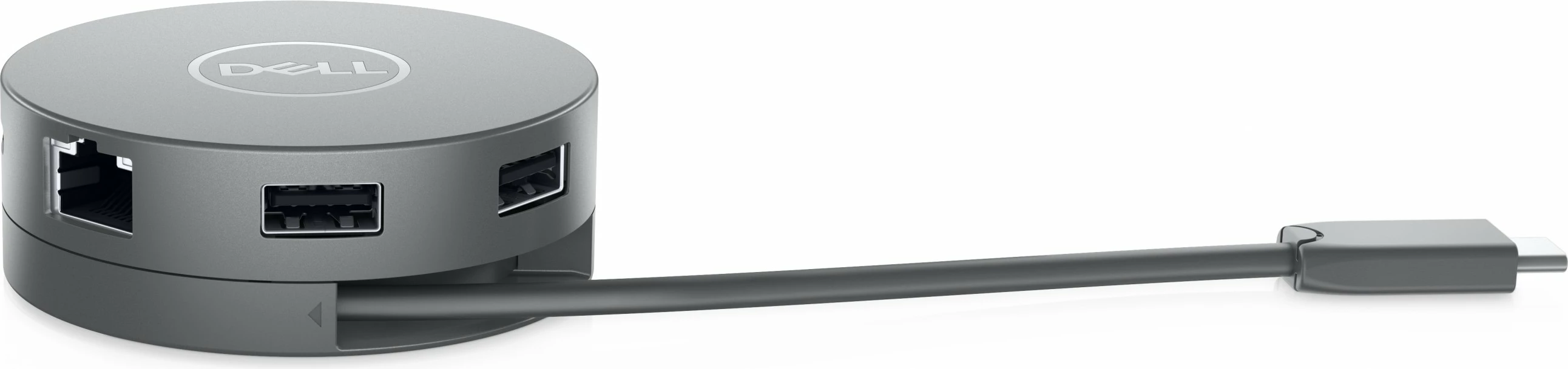 Adapter mobil USB-C DELL DA310, Wired, USB 3.2 Gen 2, Silver