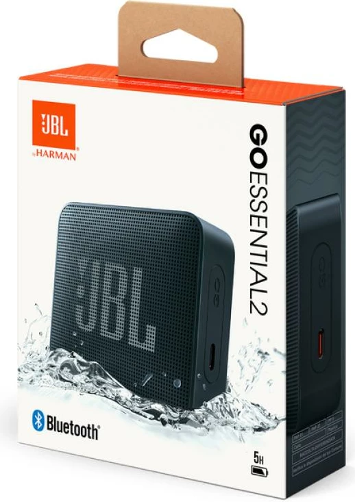 Altoparlant portabël Bluetooth, JBL, Go Essential 2 JBLGOES2BLKEU, i zi