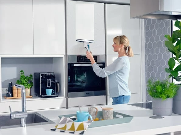 Pastrues elektrik për dritare Leifheit 51030, i bardhë