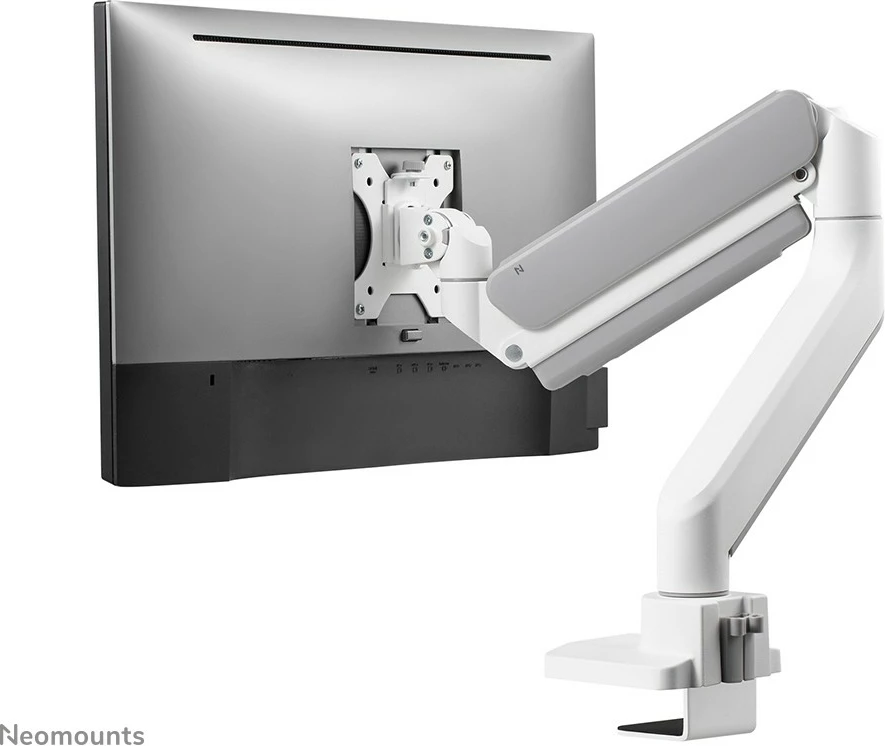 Krah monitori Neomounts DS70-450WH1, gas spring, Topfix, 17-42 inç, 15 kg, i bardhë