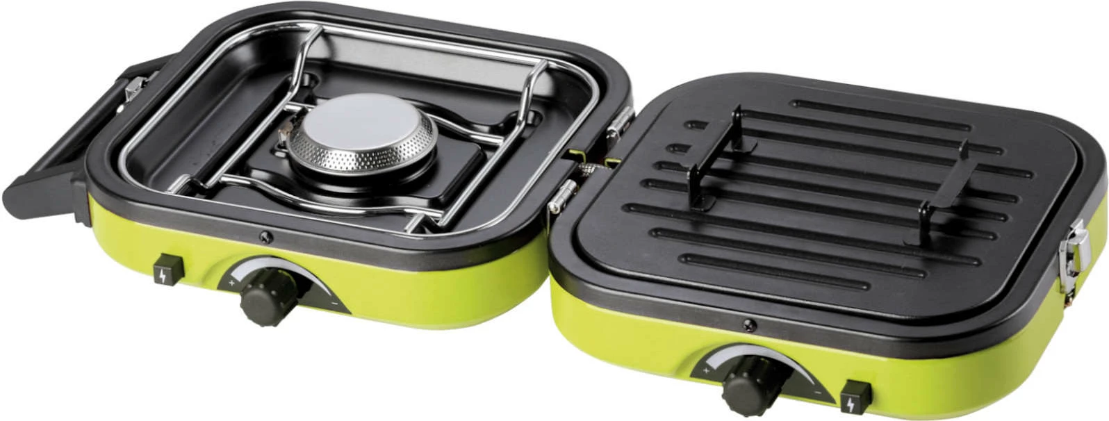 Sobë kampingu Meva DUAL COMPACT UKP22003, 2 fushë gatimi, metal, e gjelbër