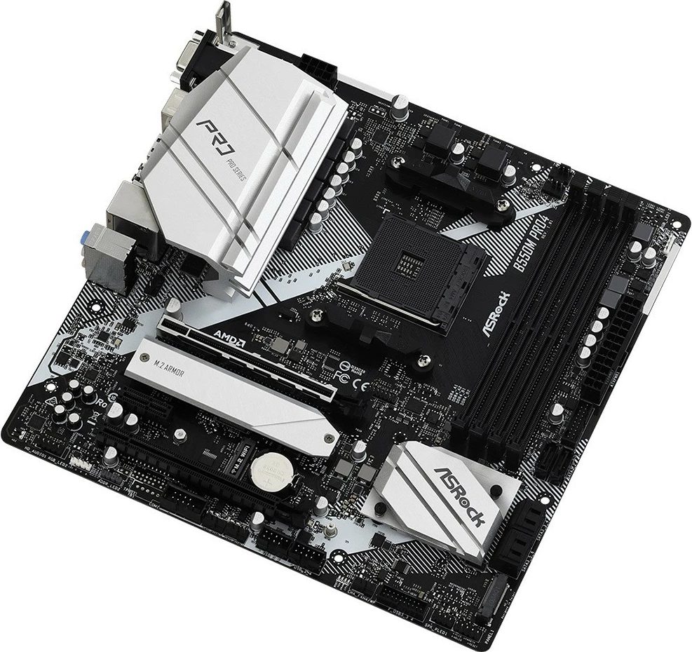 Pllakë amë ASRock B550M Pro4, Socket AM4, micro ATX