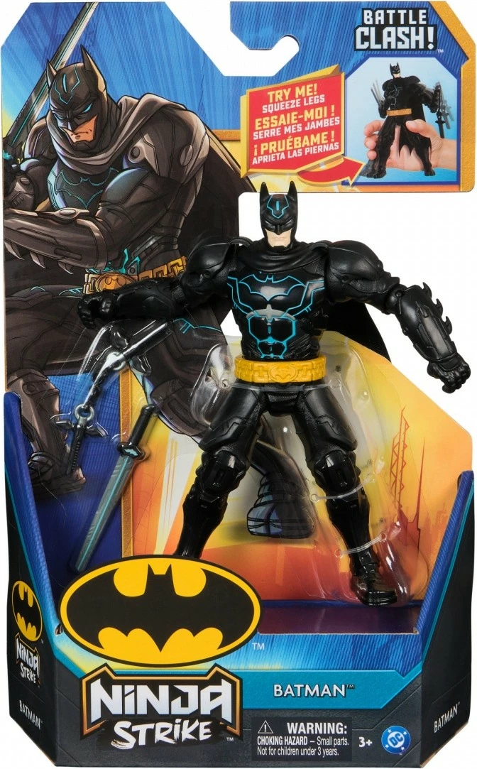 figurë aksioni, Spin Master Batman 6072755 Ninja Strike Battle Clash 15 cm plastikë, me aksesorë, asortiment 1 copë