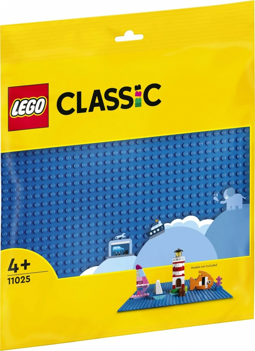 Pllakë ndërtimi LEGO Classic 11025, 32x32 pika, Kaltër