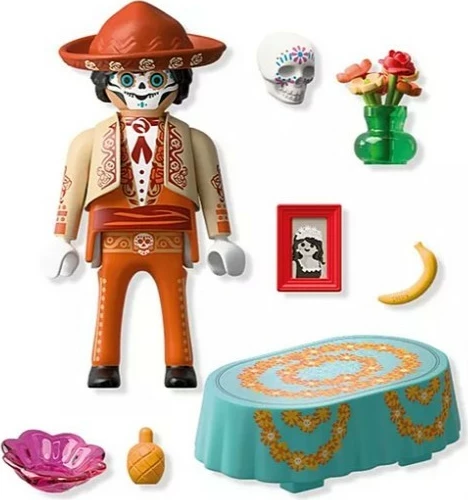 Set lodrash Playmobil 71879 Dia de los Muertos Special Plus, 17 pjesë, plastikë, 4+