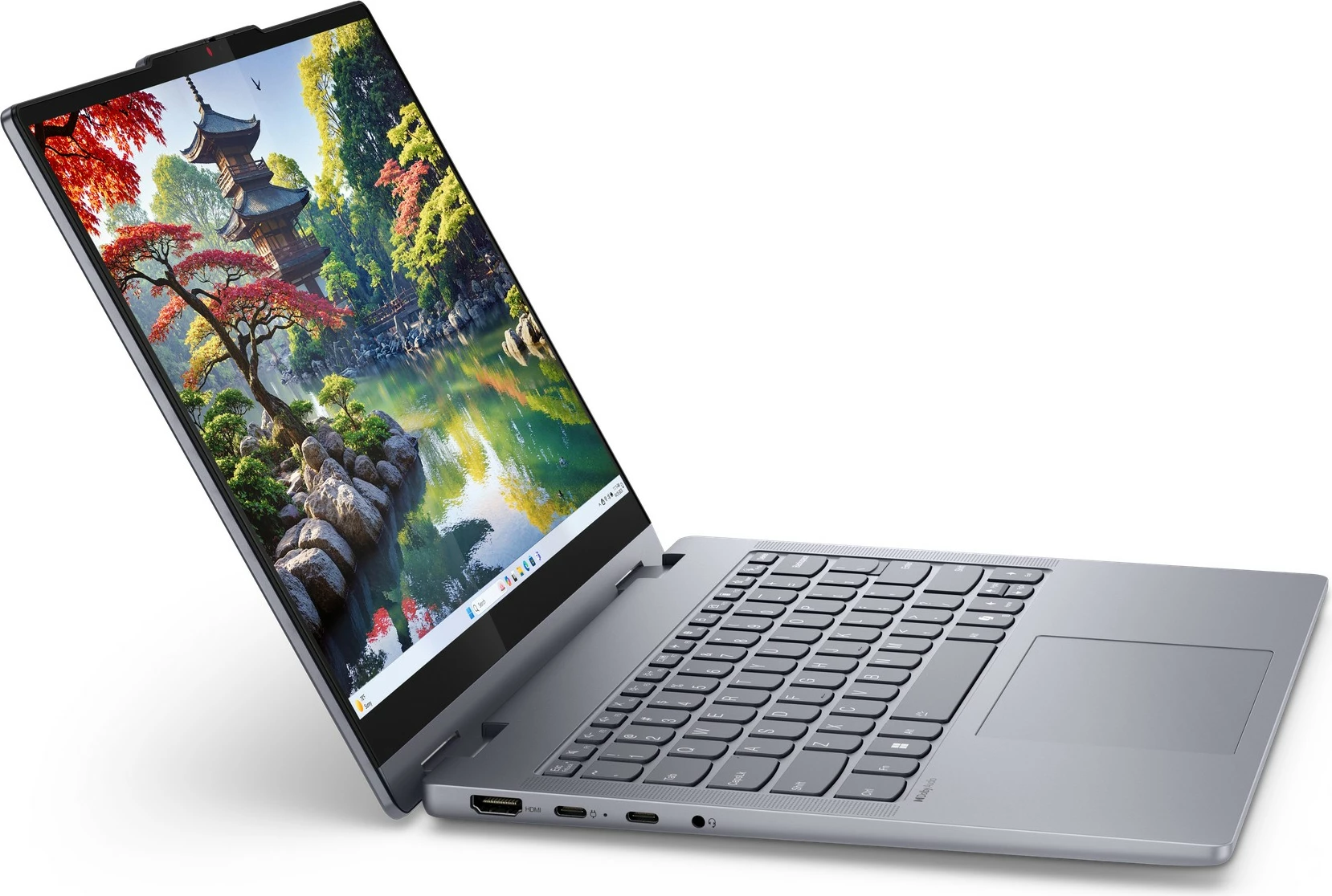 Laptop Lenovo IdeaPad 5 2-in-1 14IAL10, Core Ultra 5 225H, 16GB/512GB SSD, 14" Touch, Luna Grey