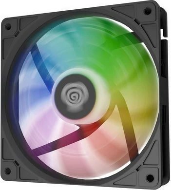 Ventilator kase Natec GENESIS OXAL 120 ARGB, 12 cm, me ndriçim ARGB, i zi