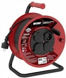 Kabllo zgjatues Acar PZ-4Z/ST H05RR-F 3GX1.5, 30M, e zezë