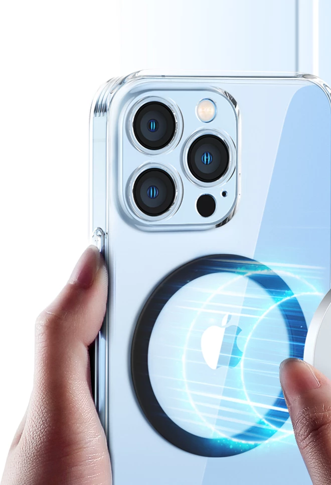 Set unaza magnetike metalike për celular Joyroom JR-Mag-M3, 2 copë, rozë