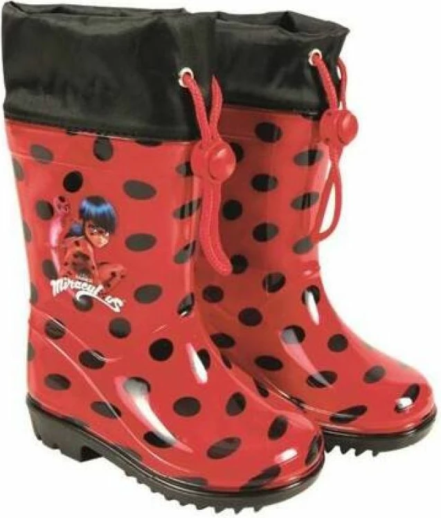 Çizme për fëmijë Coqui, të kuqe