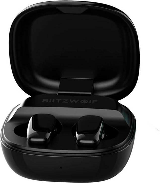 Kufje BlitzWolf BW-FYE16 Plus TWS, me ANC, Bluetooth 5.4, Ekran me prekje, të zeza