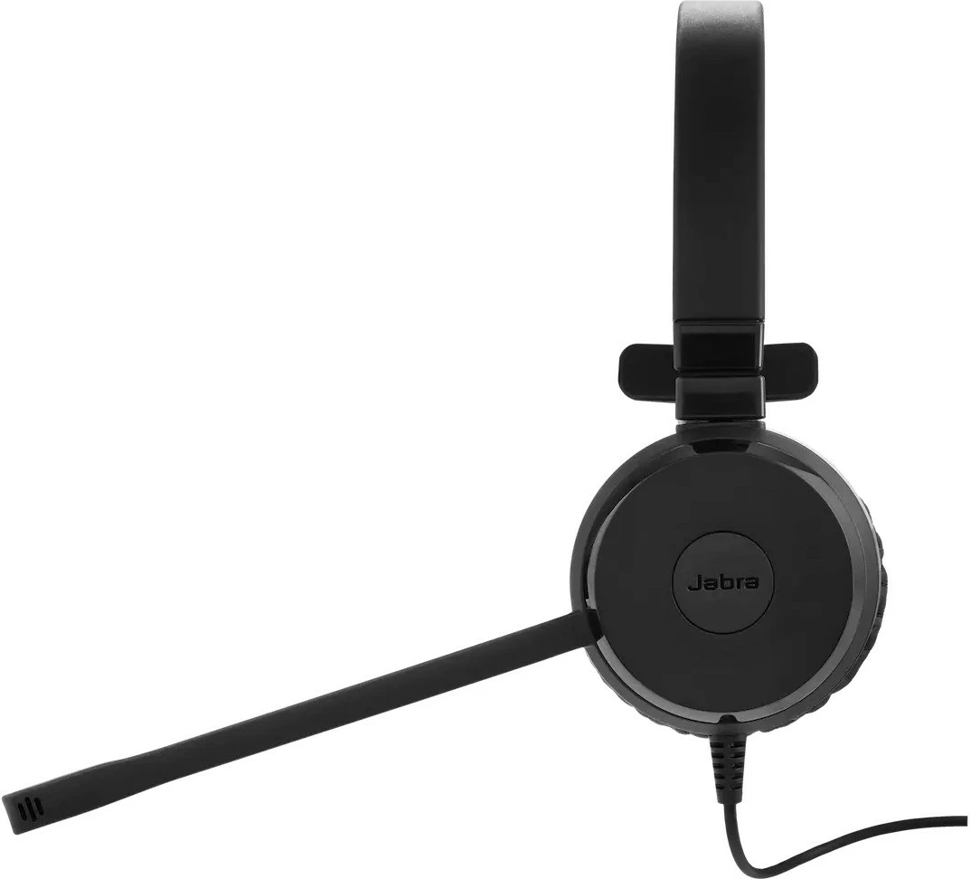 Kufje Jabra Evolve2 30 II UC Stereo me mikrofon, USB-A & USB-C, e zezë