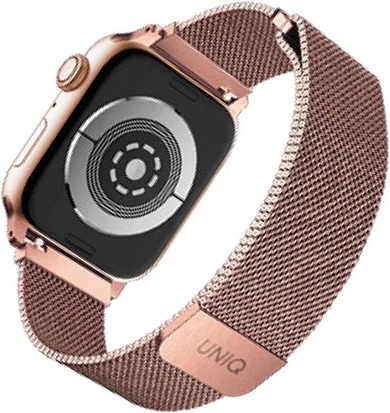 Rrip çeliku për Apple Watch UNIQ Dante, 38/40/41mm, rozë e artë